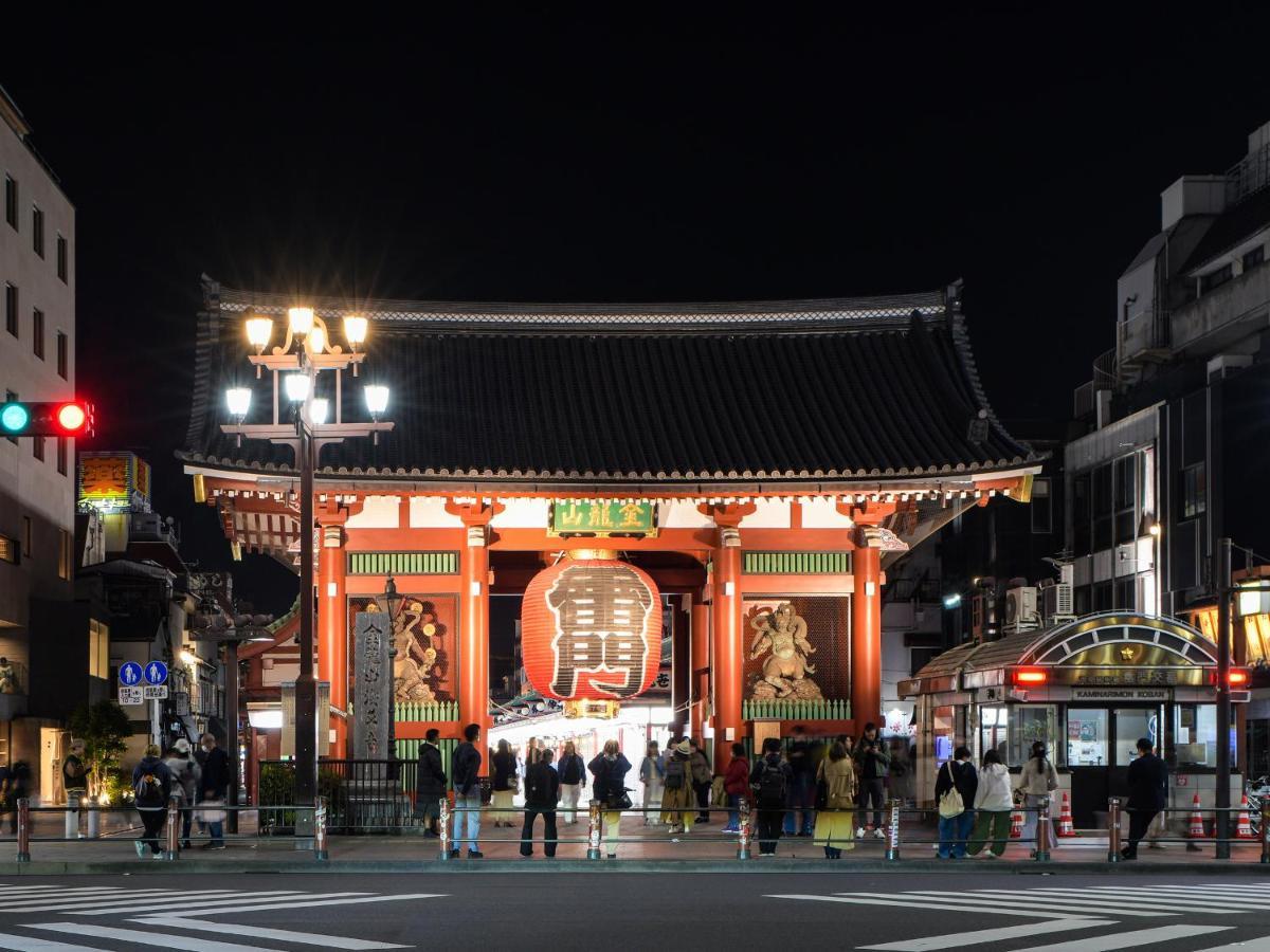 Vessel Inn Asakusa Tsukuba Express Tokió Kültér fotó